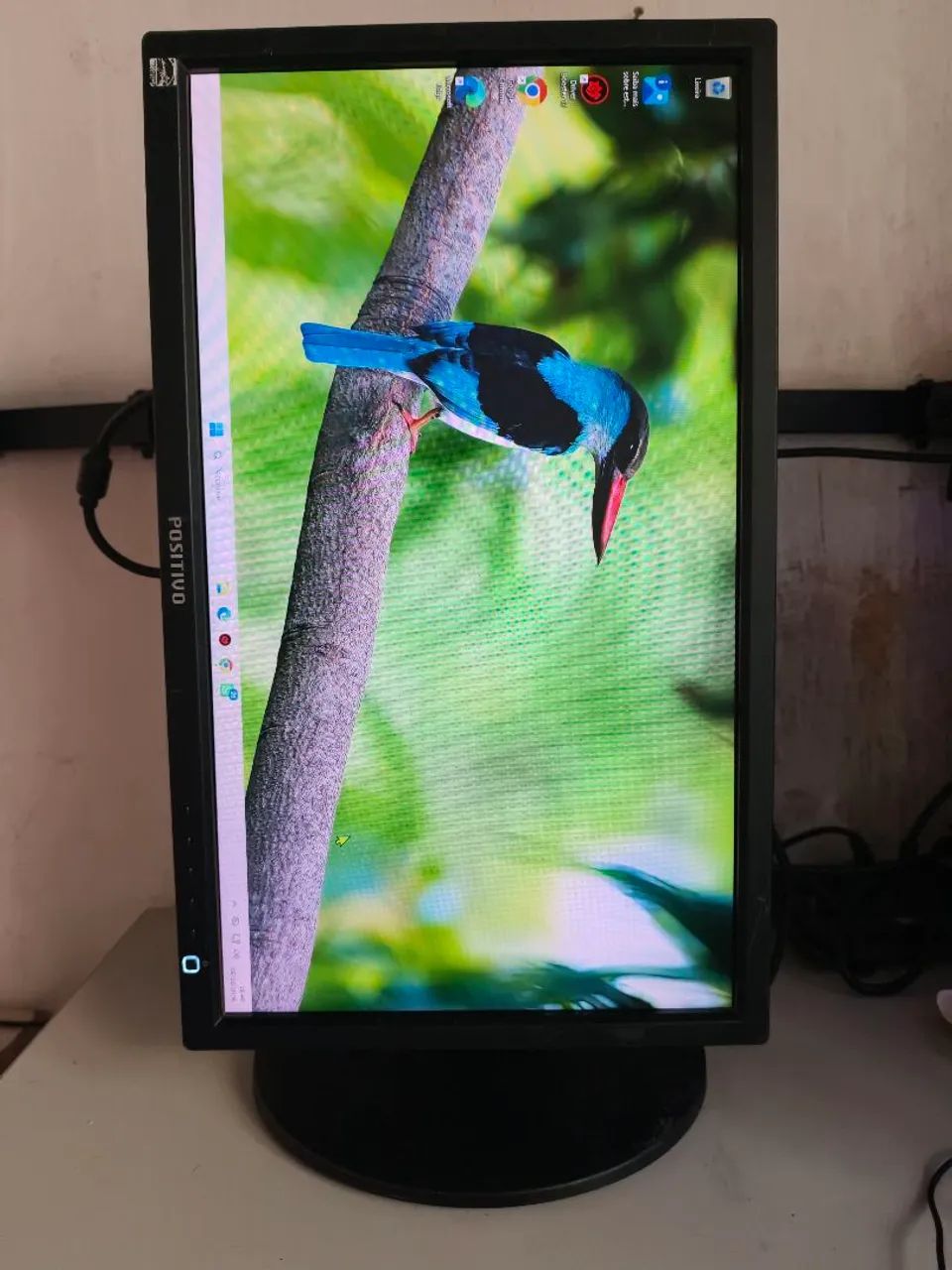 Monitor Giratório Positivo 19 polegadas entradas vga e Dvi  - Foto 3