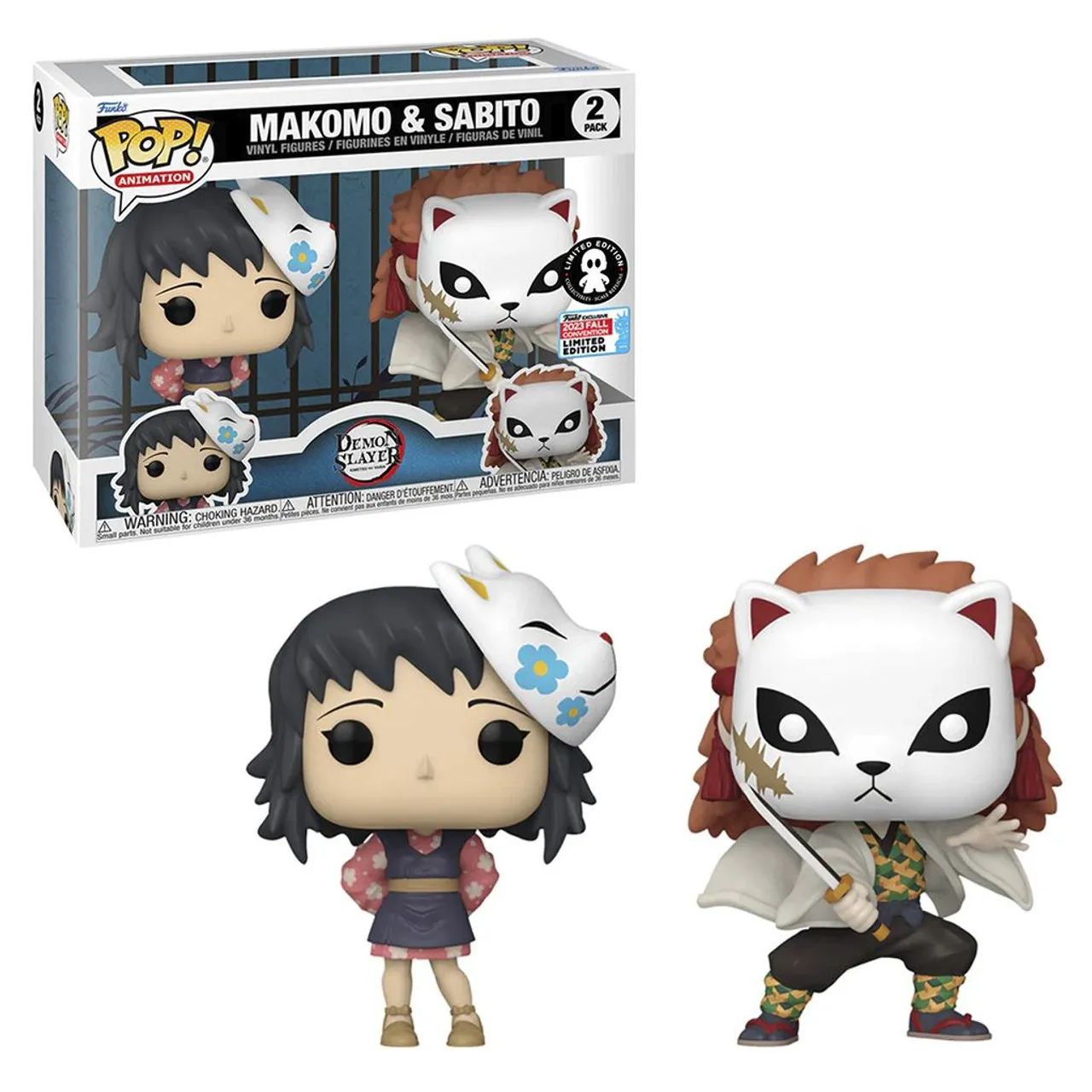 Funko pop! Makomo & Sabito comic con 2023 limites edition. - Foto 2