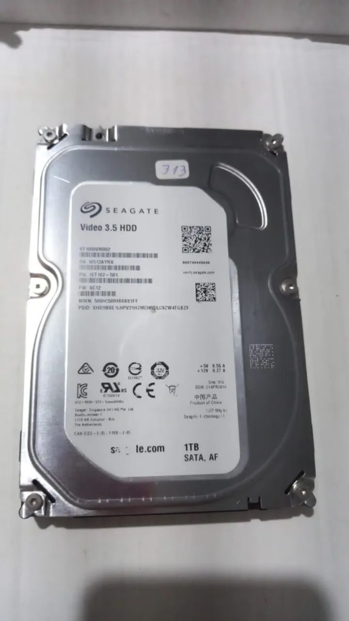 Hd 1 Tb Seagate Video Desktop - 042