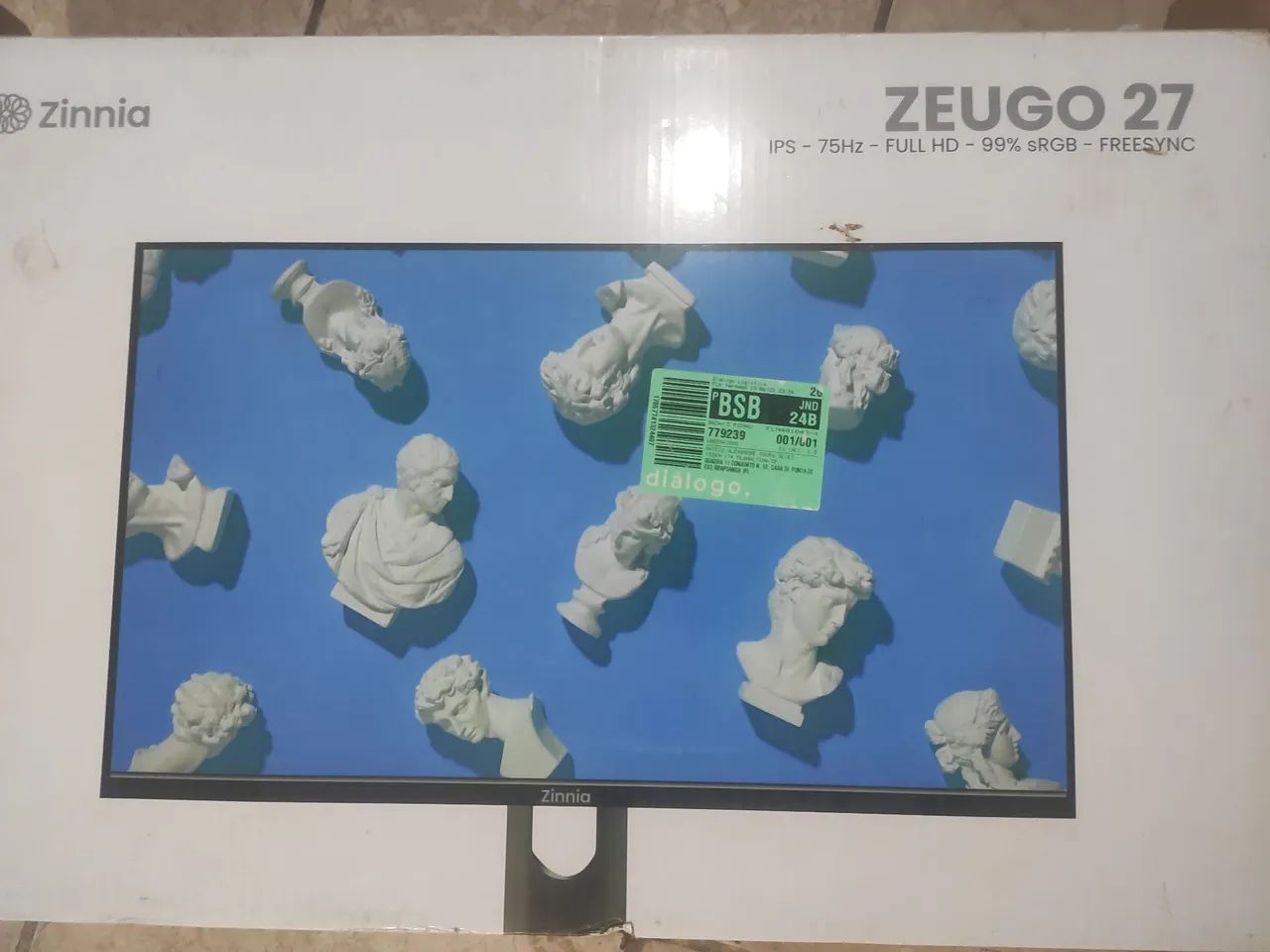 Monitor zeugo 27-ips-75hz-fullhd - Foto 3
