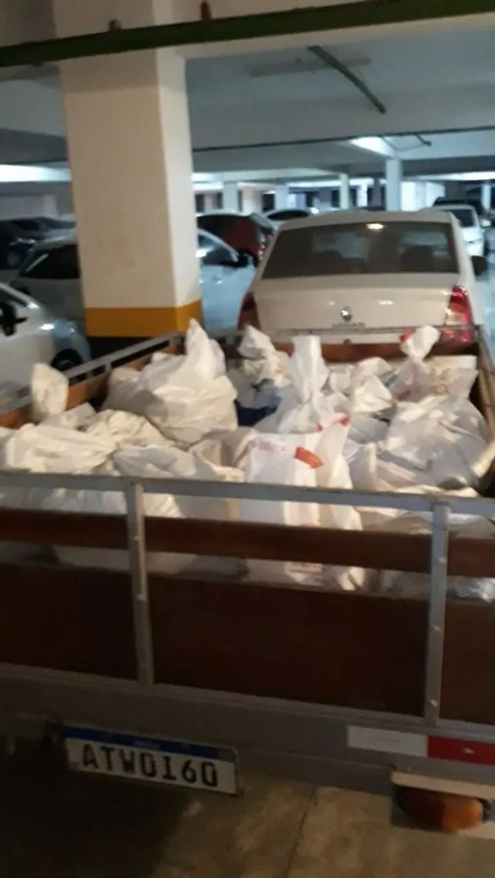 Retiradas de caliças e entulhos 