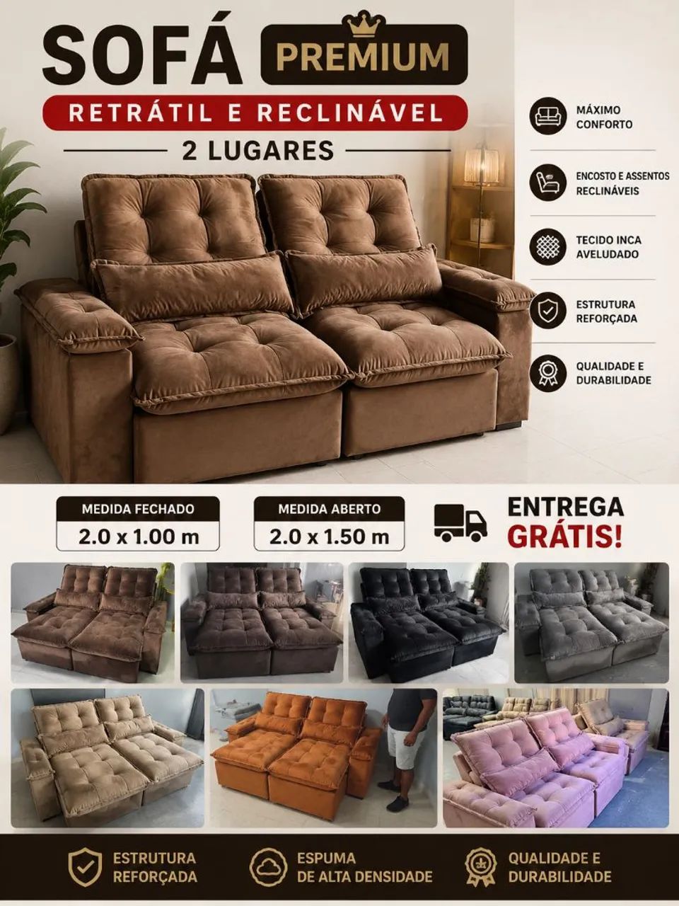 Sofas de luxo - Foto 5