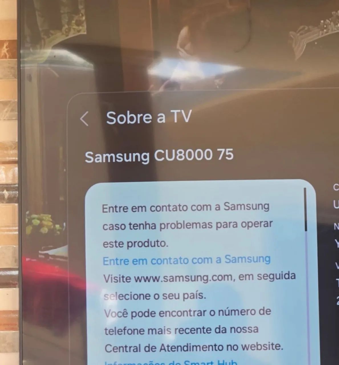 Smart TV Samsung 75" 4K UHD - Foto 2