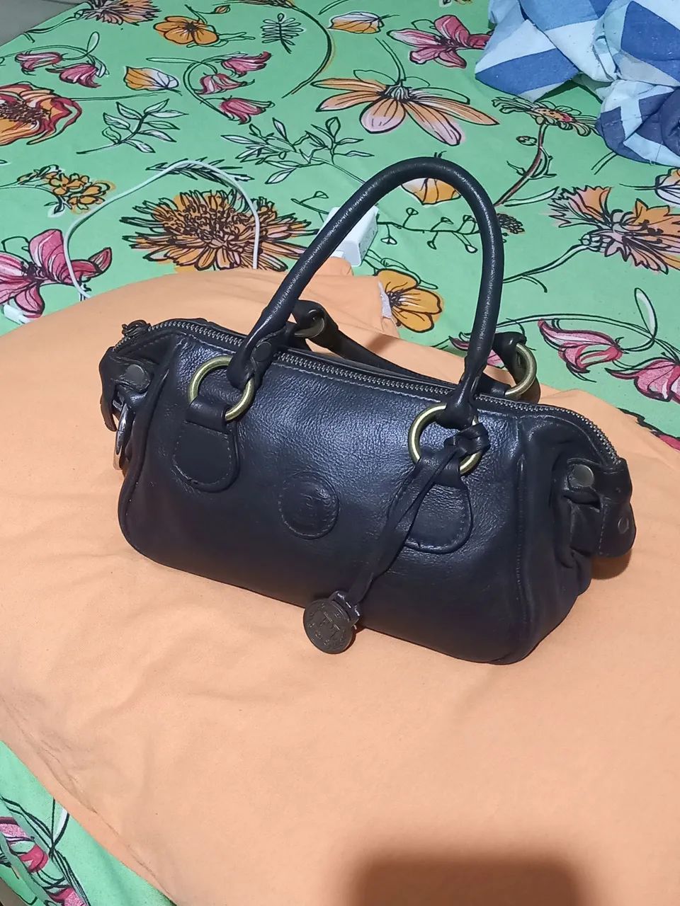 Bolsa de ombro Portfólio de couro