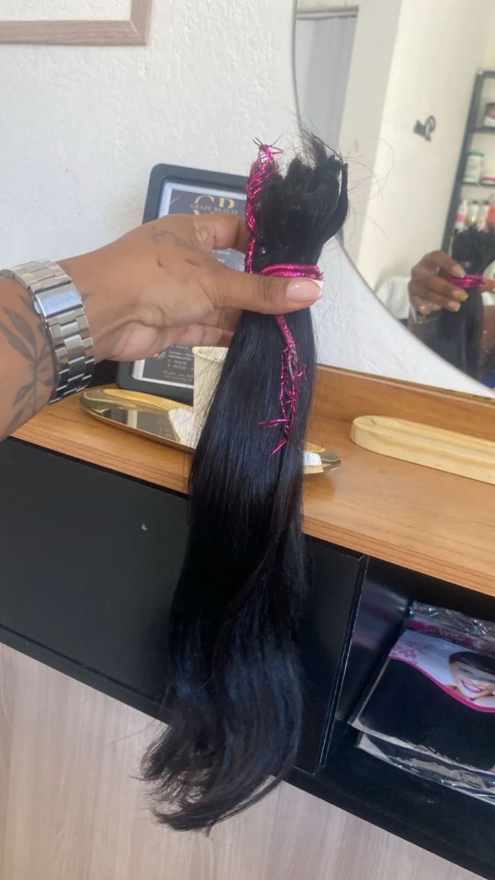 Cabelo humano liso  - Foto 2
