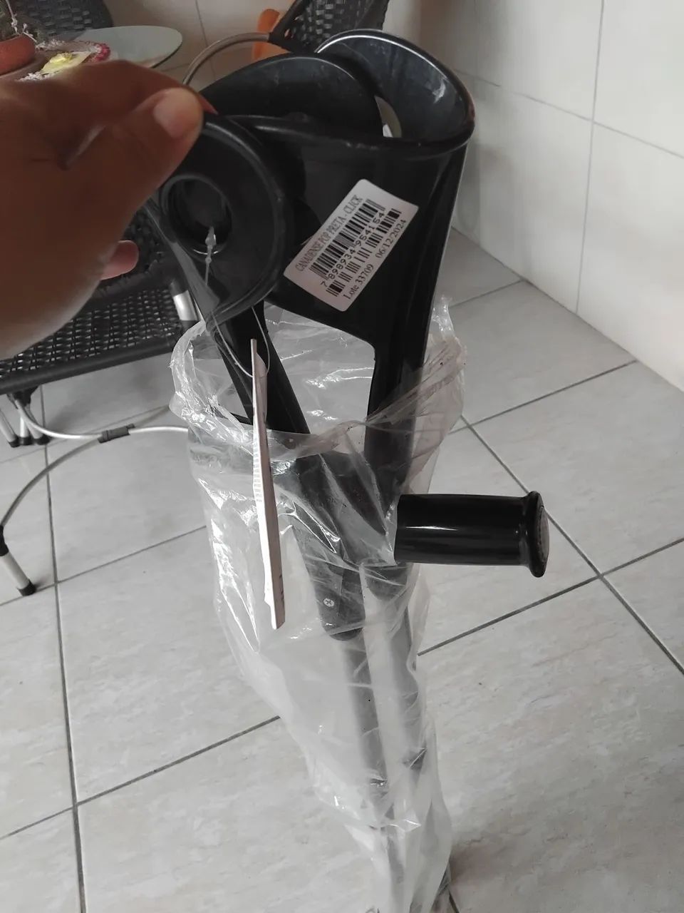Muleta canadense nova com regulagem  - Foto 5