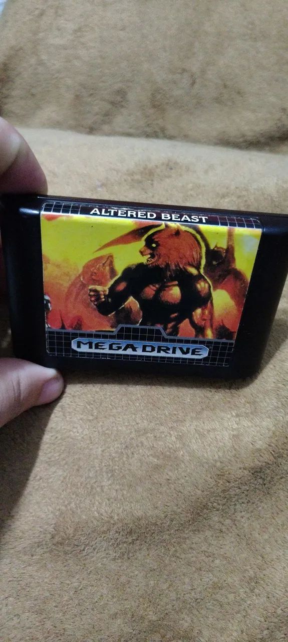 jogo altered Beast   original de mega drive 