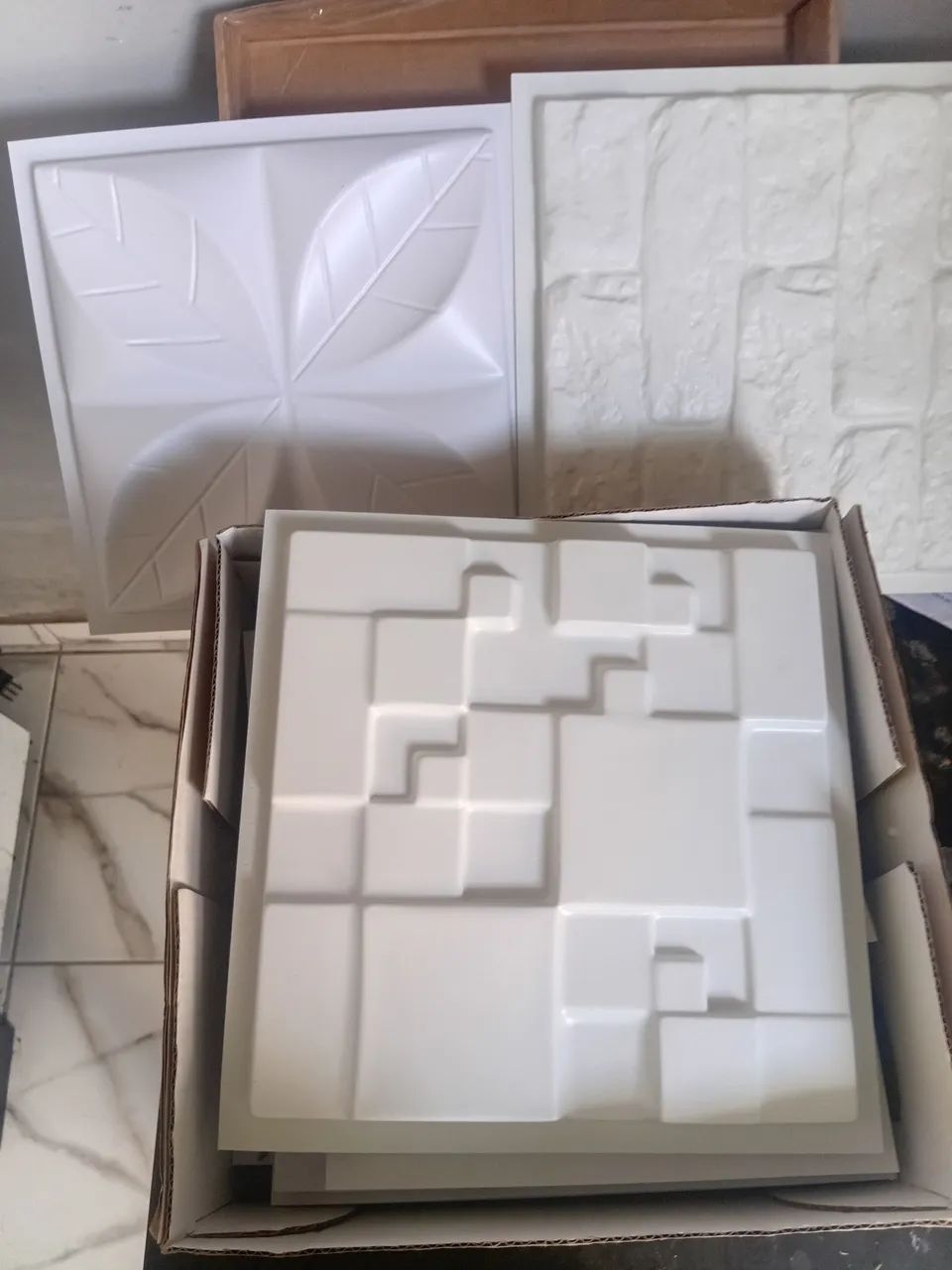 10 Formas de Gesso 3D e 3 Desmontantes - Foto 2