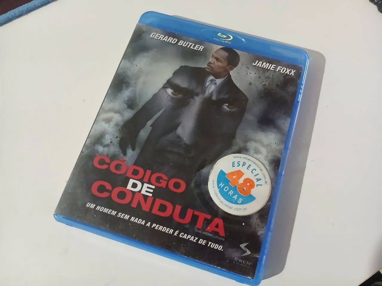 Filme "Código de conduta" DVD BLU-RAY
