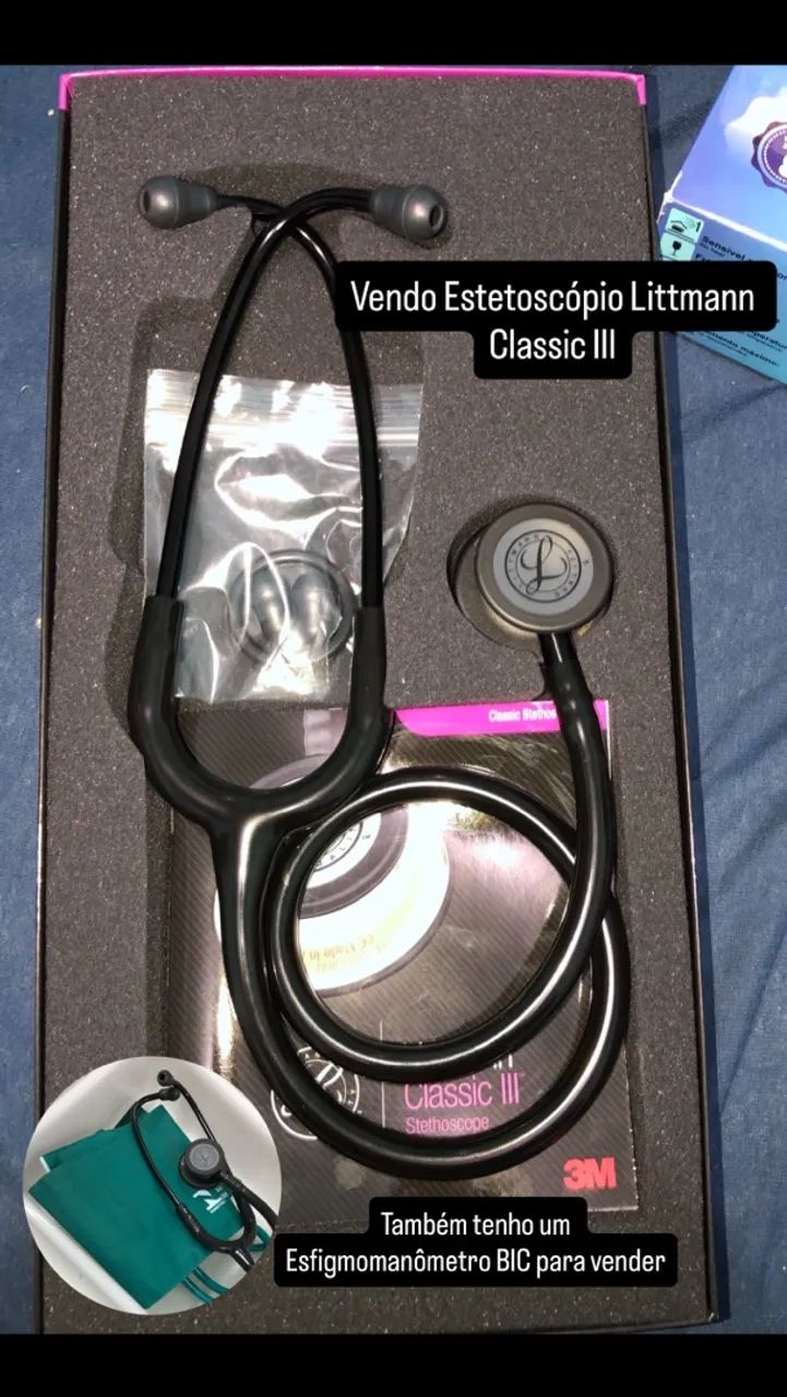 Vendo Estetoscópio Littmann  - Foto 3