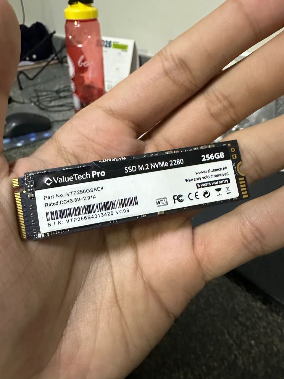 SSD NVME M.2 256GB