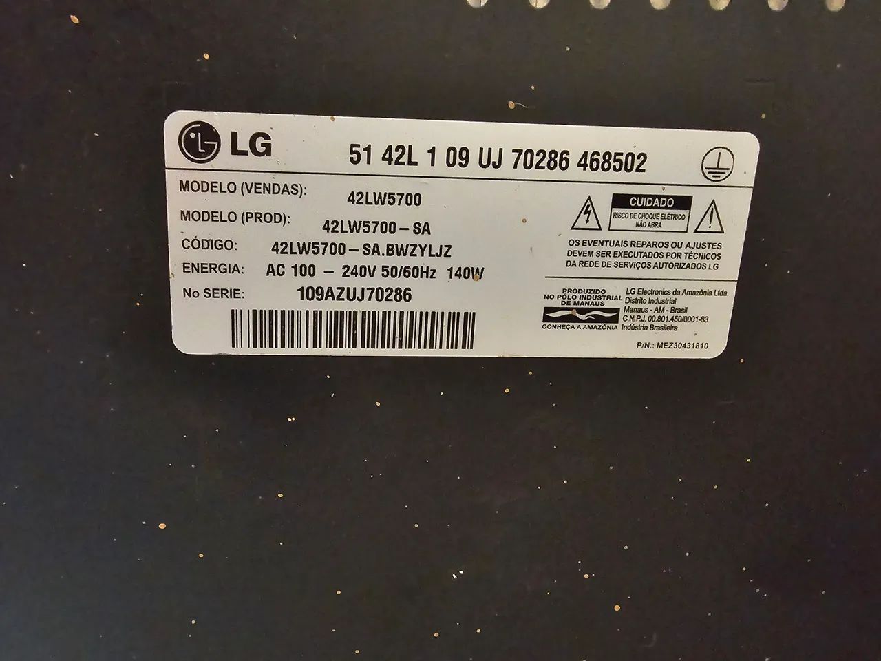 TV LG LED 3D 42 Polegadas - Foto 5