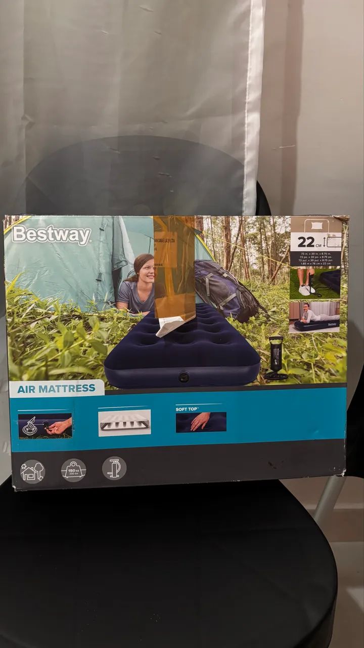 Cama inflável Bestway solteiro  - Foto 3