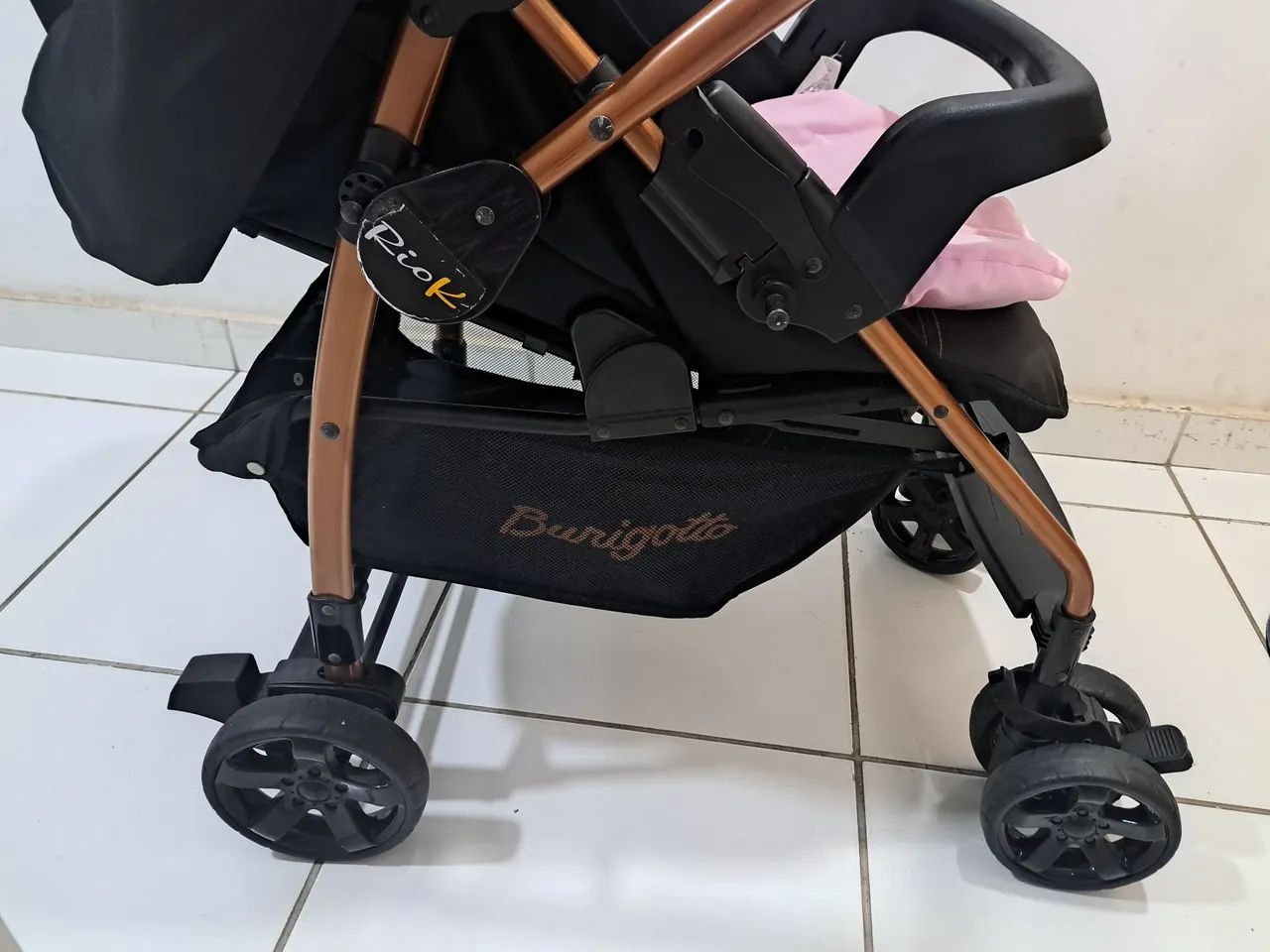 Vendo carrinho burigoto Rio K - Foto 3