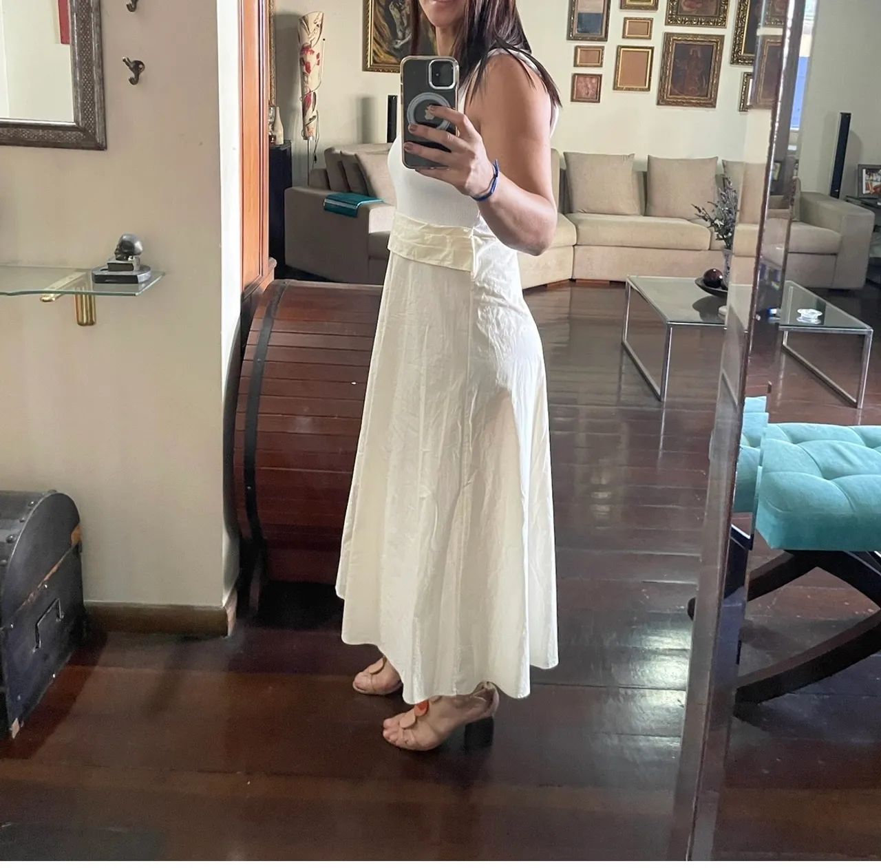 Vestido Branco& Marfim  - Foto 2