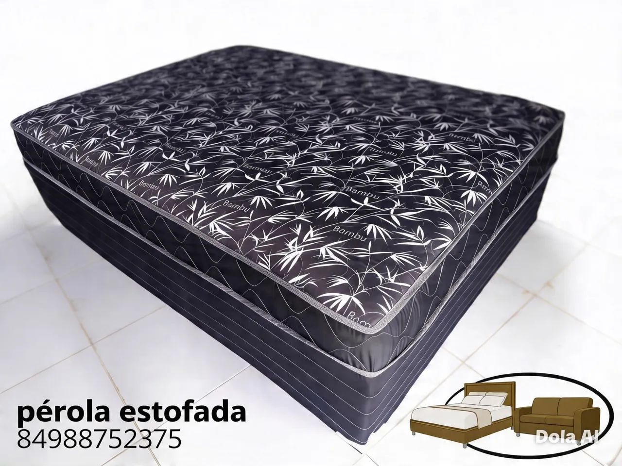 Cama box casal espuma d33  - Foto 2