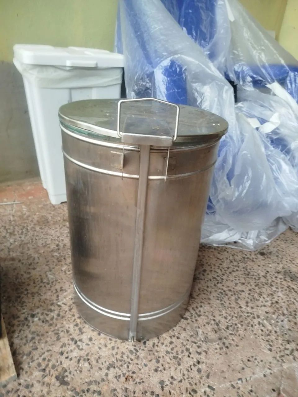 Lixeira inox  - Foto 3