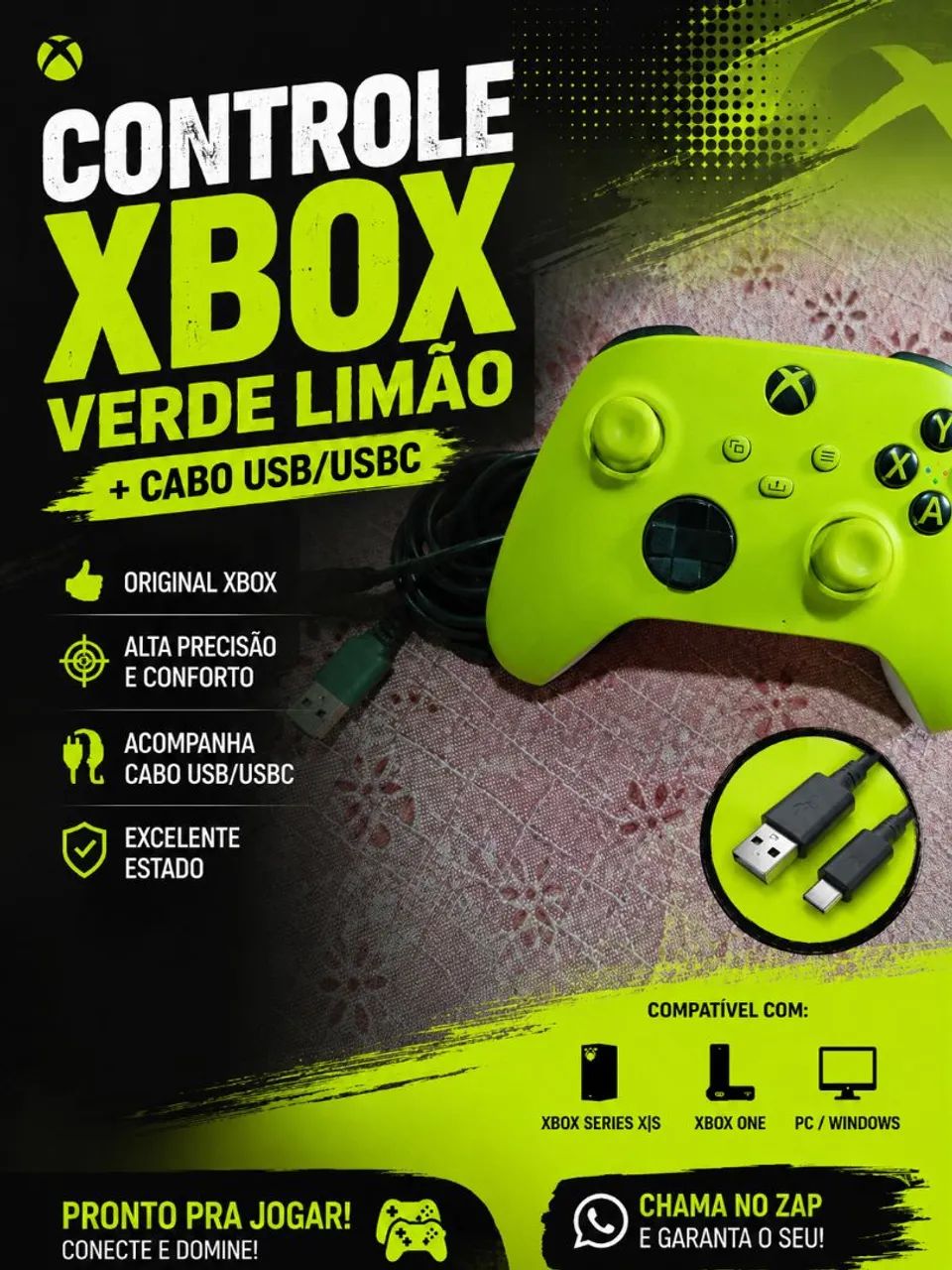 Controle Xbox 