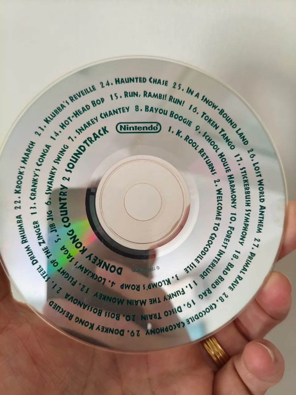 Cd soundtrack Donkey kong 2 original - aceito ofertas 