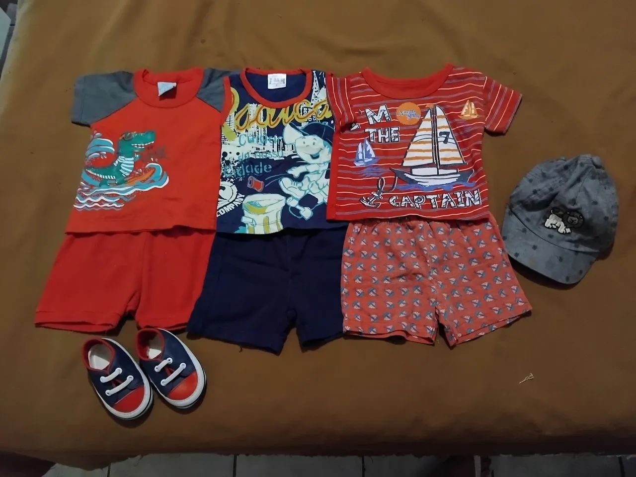 Roupinhas para bebê menino tamanhos 3 a 6 meses  - Foto 5