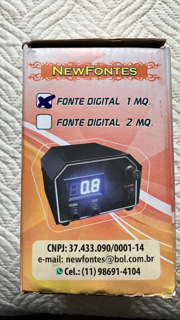 Fonte Digital New Fontes Para Tatuagem - Foto 2