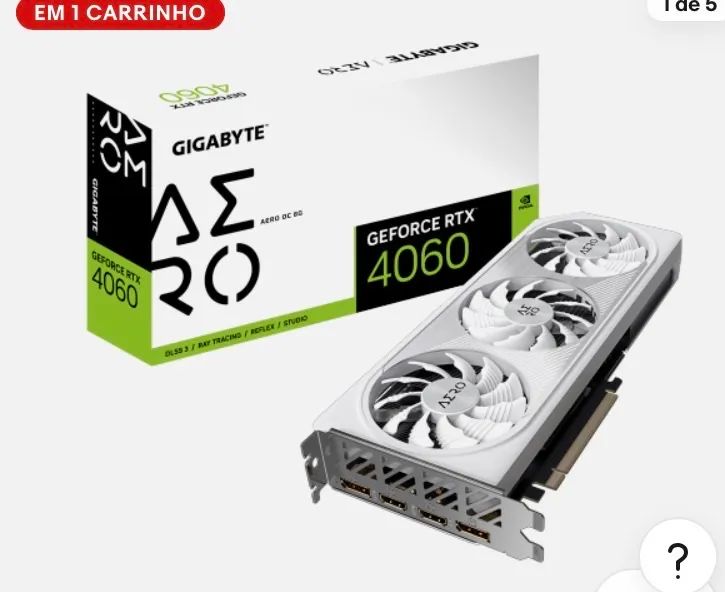 RTX 4060 8gb - Placas de Vídeo - Petrópolis, Porto Alegre
