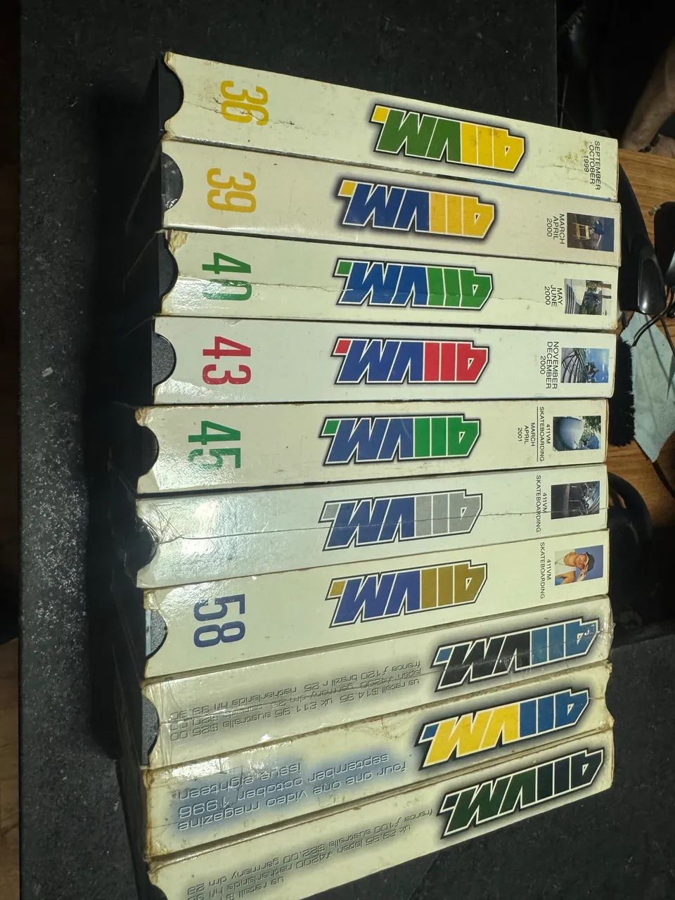10 fitas vhs 411 usadas skate 400.00 - Foto 3