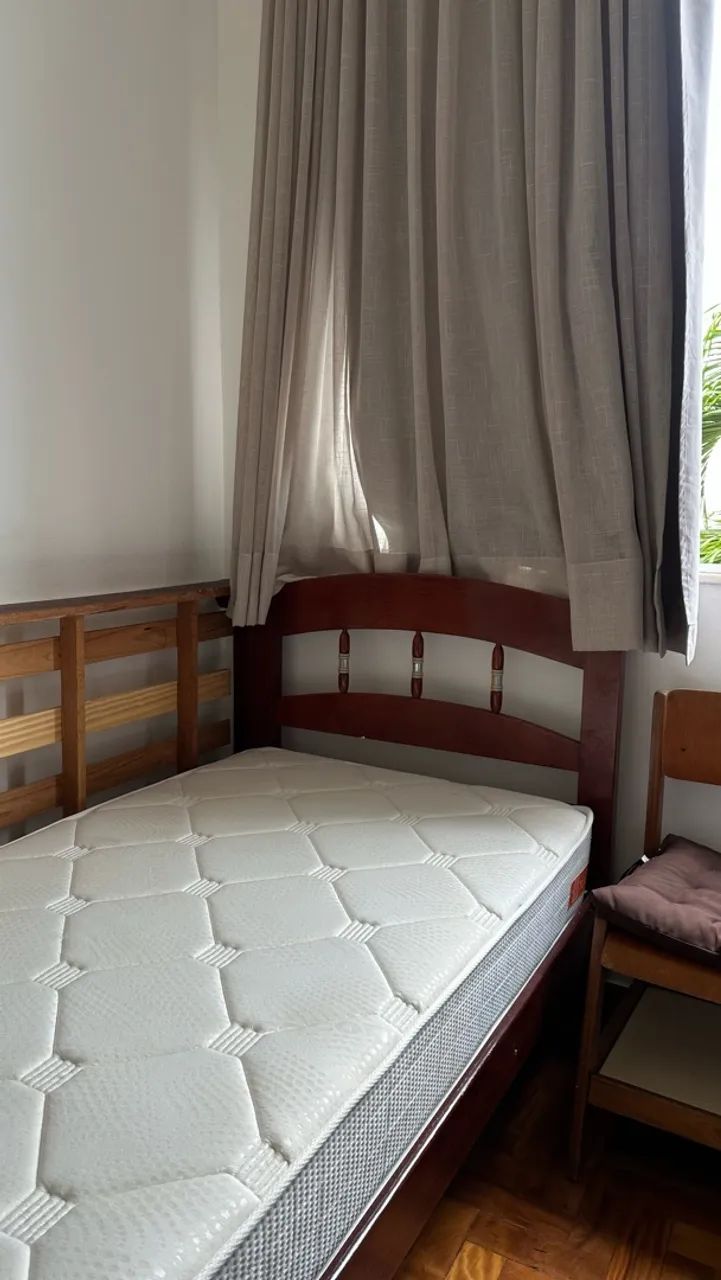 Cama de solteiro com colchão coconut 