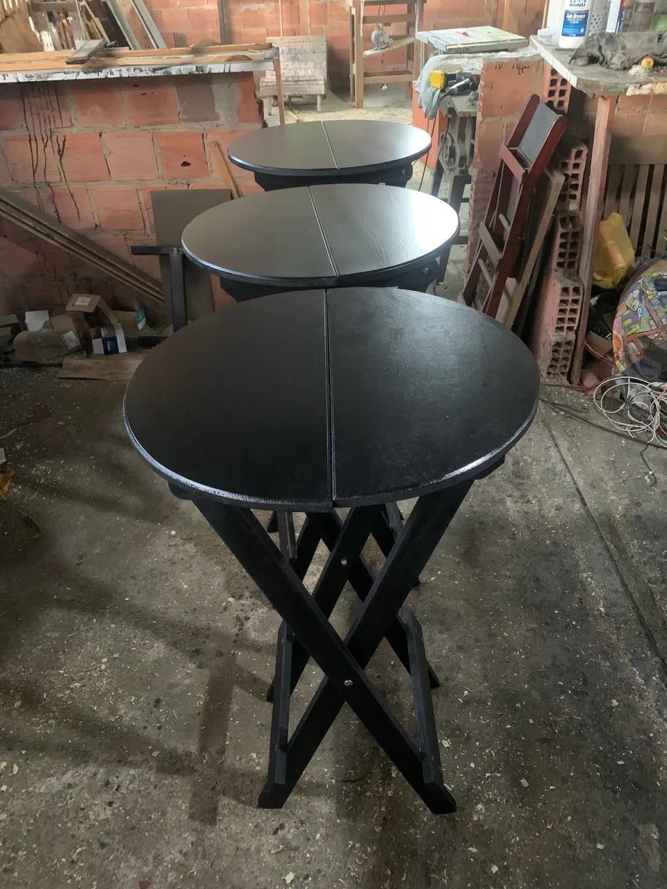 Mesa bistrô alta 