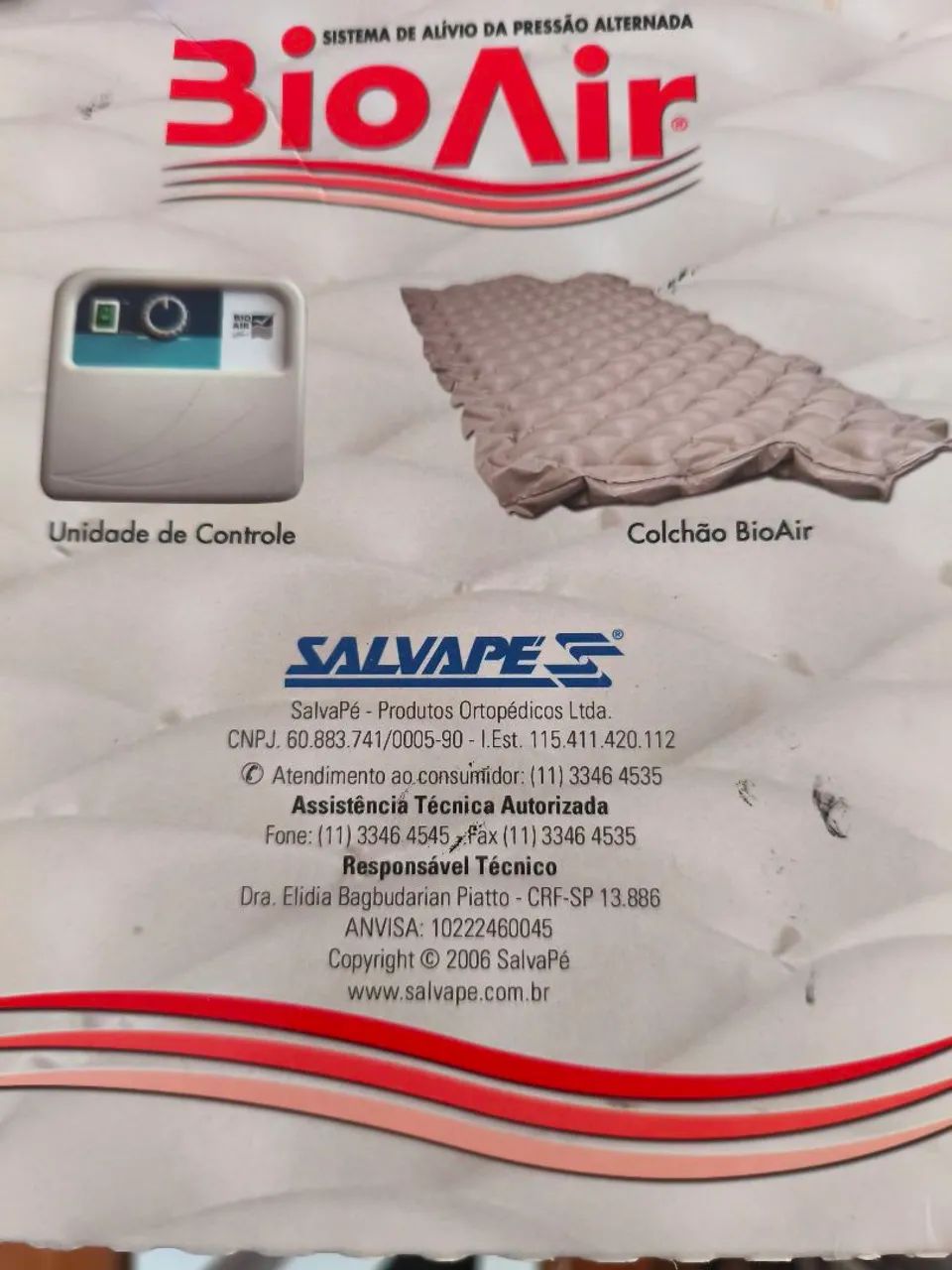 Colchão de ar pneumático para acamados. - Foto 3