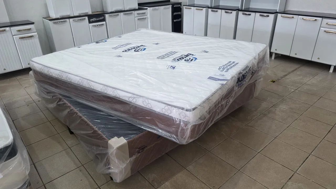 Cama super king molas ensacadas nova  - Foto 3