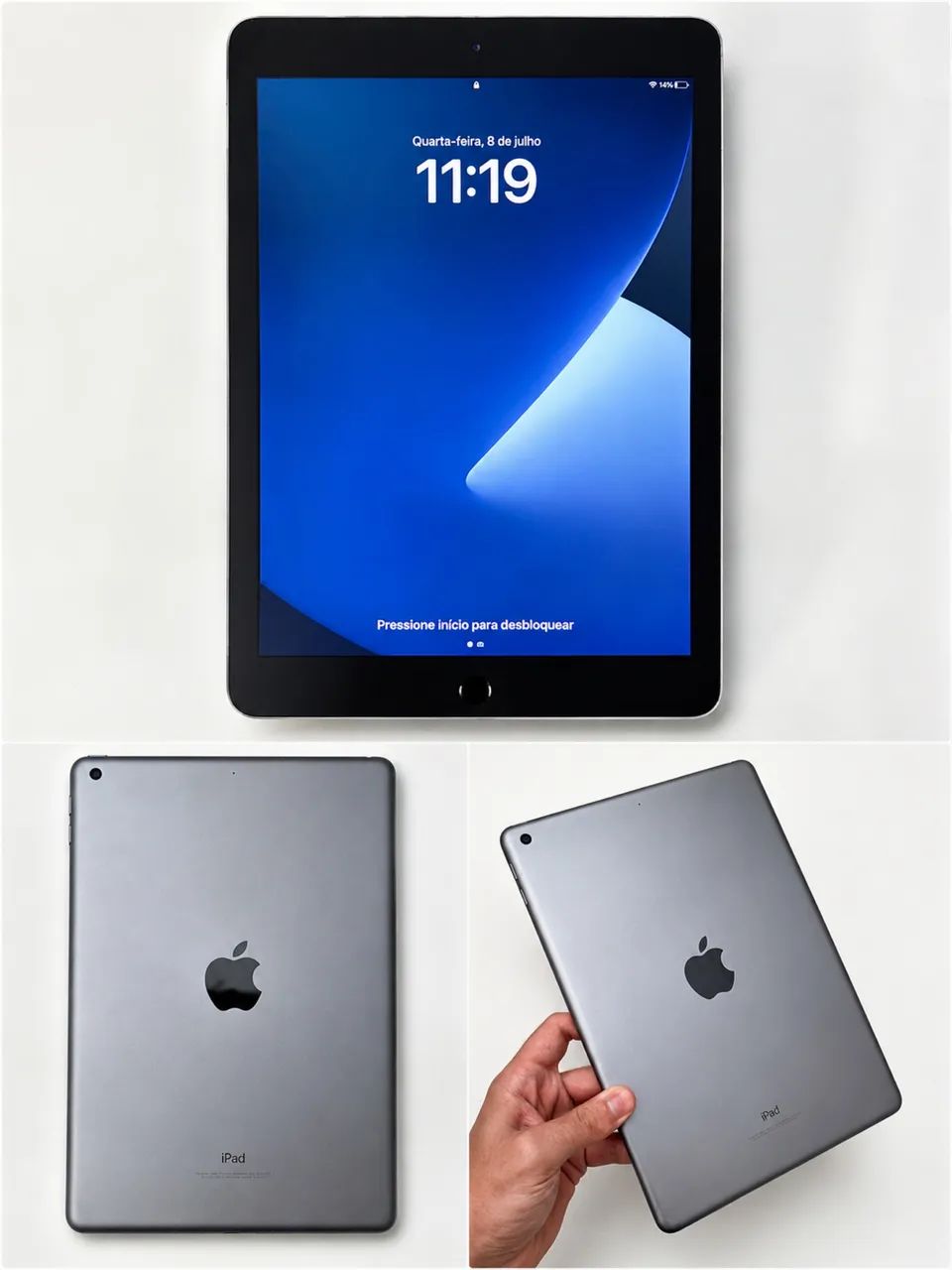  iPad 5ª Geração ( Wi-Fi 32GB - MP2F2LL/A) 