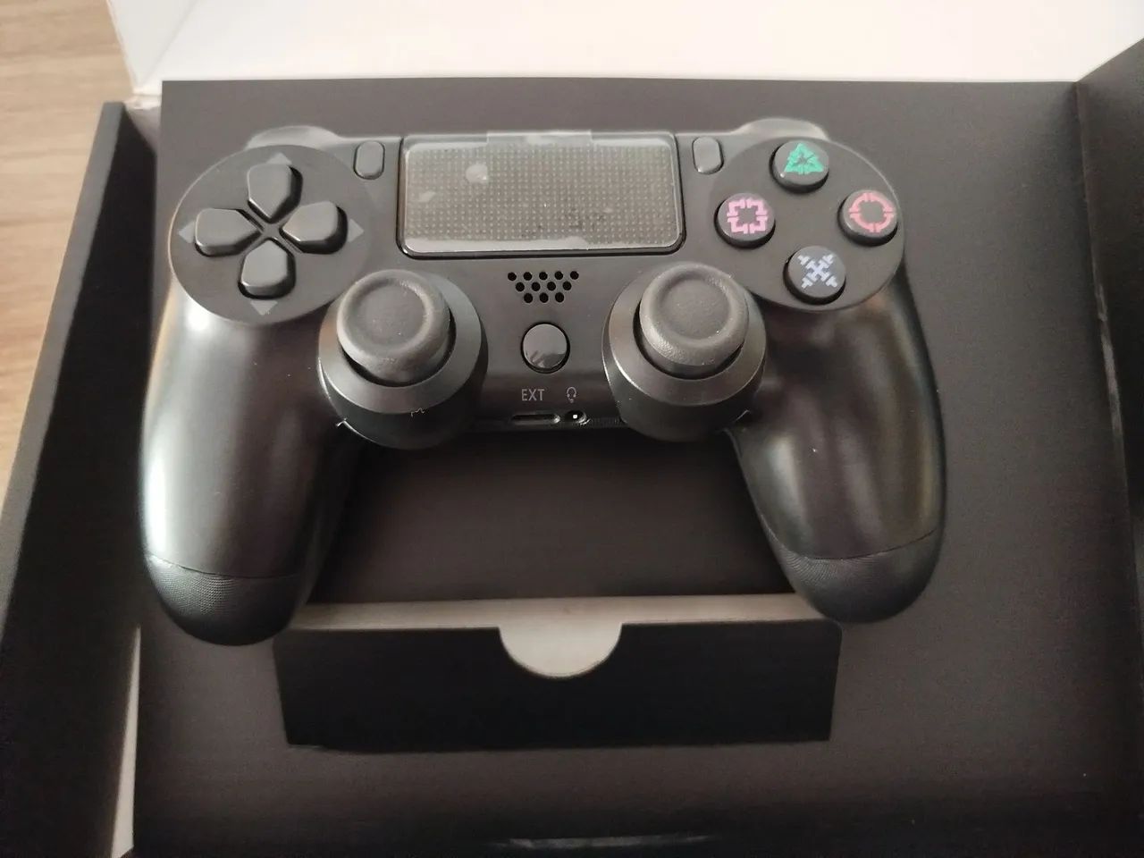 Controle Sem Fio Bluetooth para PS4 | Compatível com PC, Celular e Smart TV | Dual Shock - Foto 4