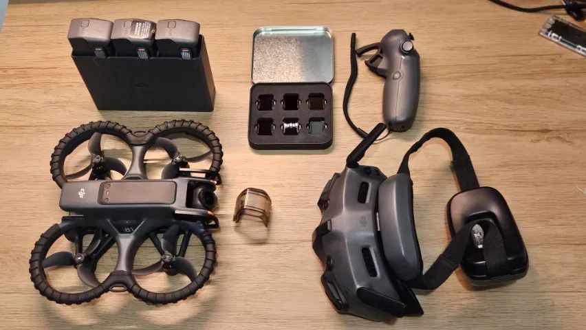DJI Avata 2 Fly More Combo, com proteções extras e kit de filtros ND - Foto 2