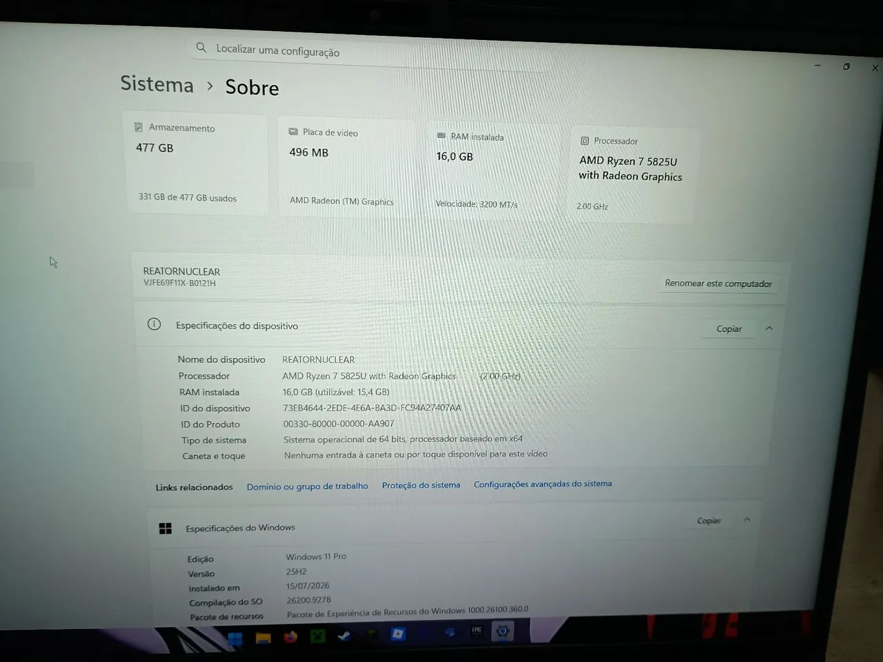 Notbook vaio fé 16 - Foto 4