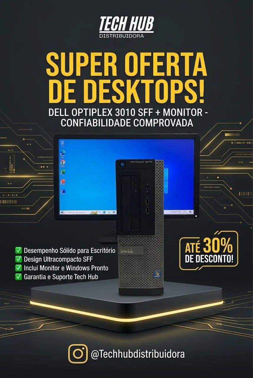 Computador Dell OPTIPLEX 3010 completo