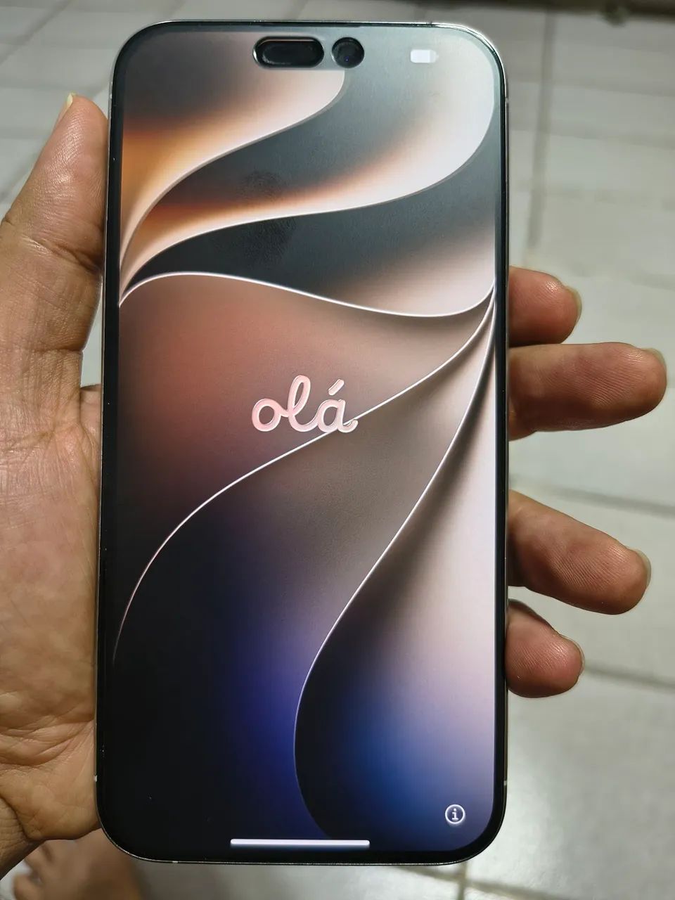 iPhone 15 pro max 256, branco, sem marcas de uso - Foto 4