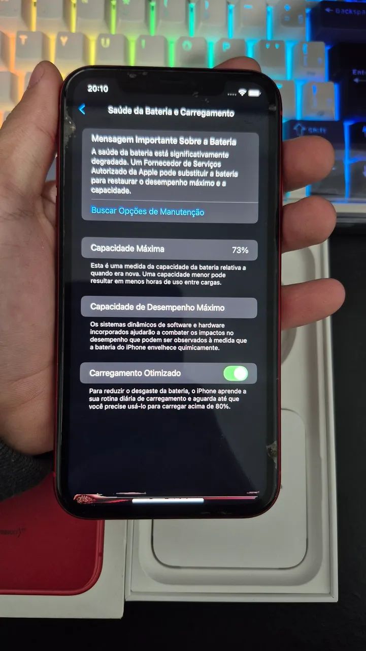 Vendo iphone 11 64gb, todo original e com caixa - Foto 2