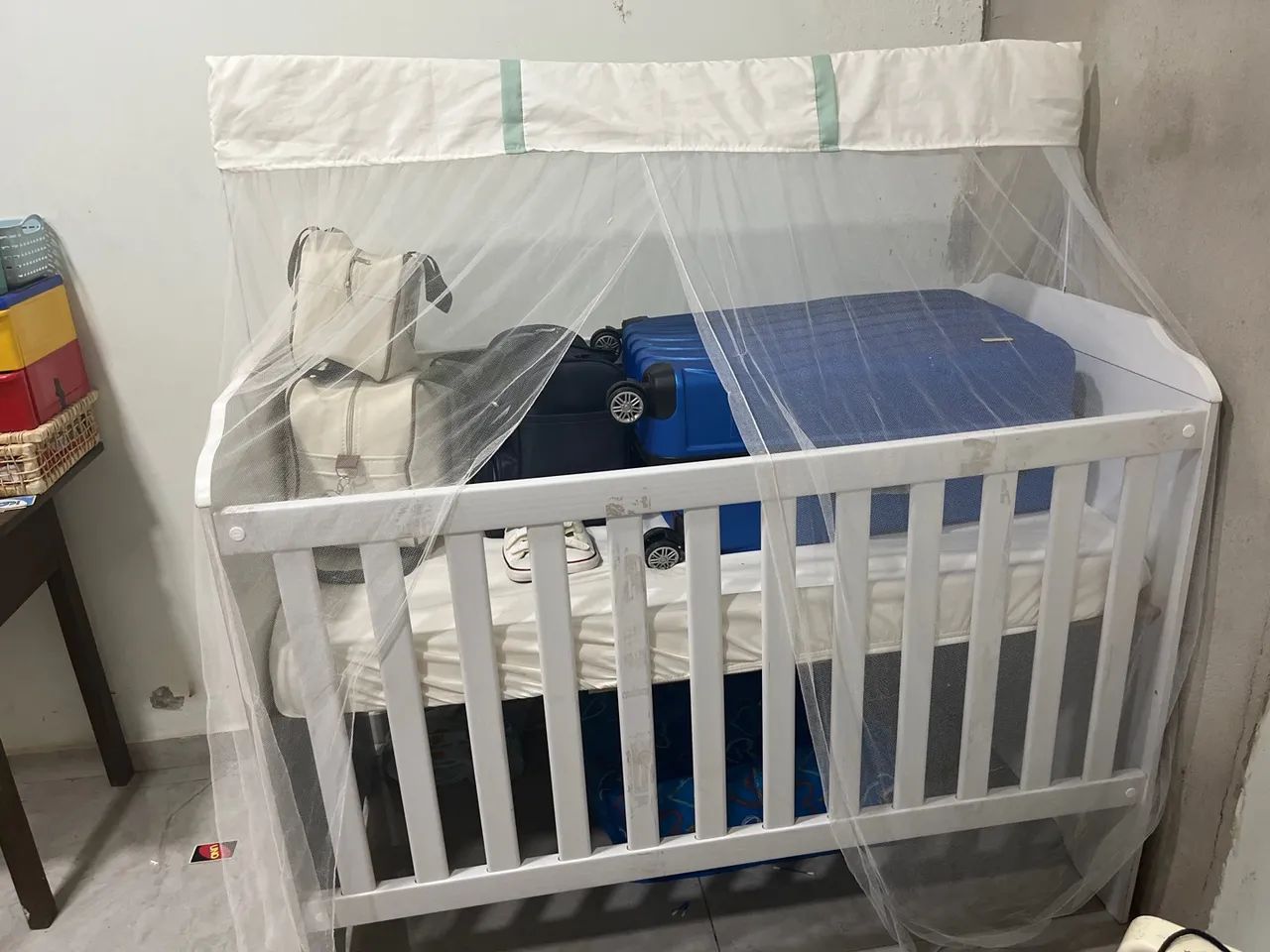 MINI BERÇO CAMA - Foto 3