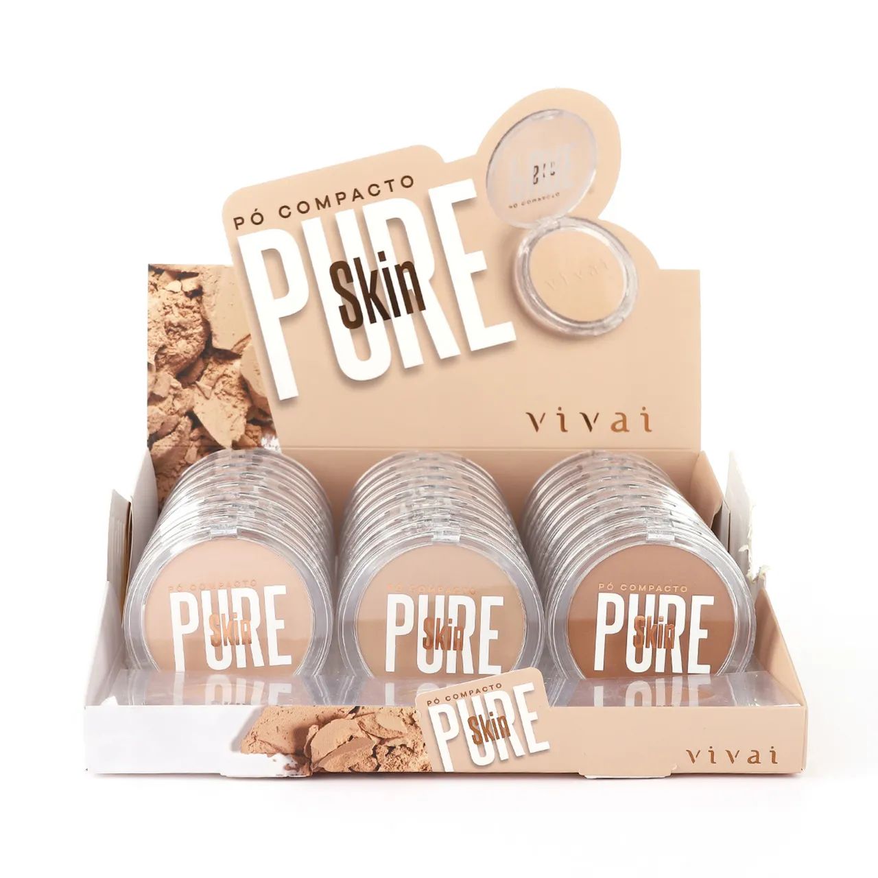 VIVAI PO COMPACTO PURE SKIN