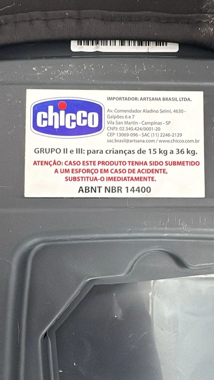 Assento de elevação Marca Chicco - Foto 4