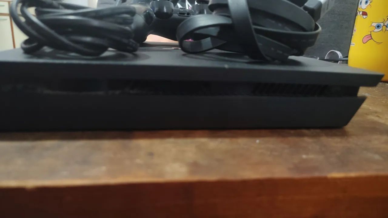 PS4 SLIM 1TB CAIXA E NOTA  - Foto 5