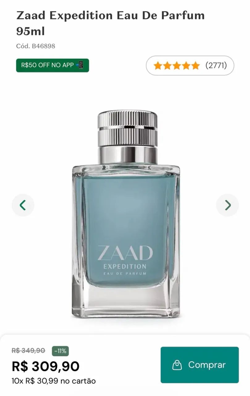 Perfume ZAAD EXPEDITION - Foto 2