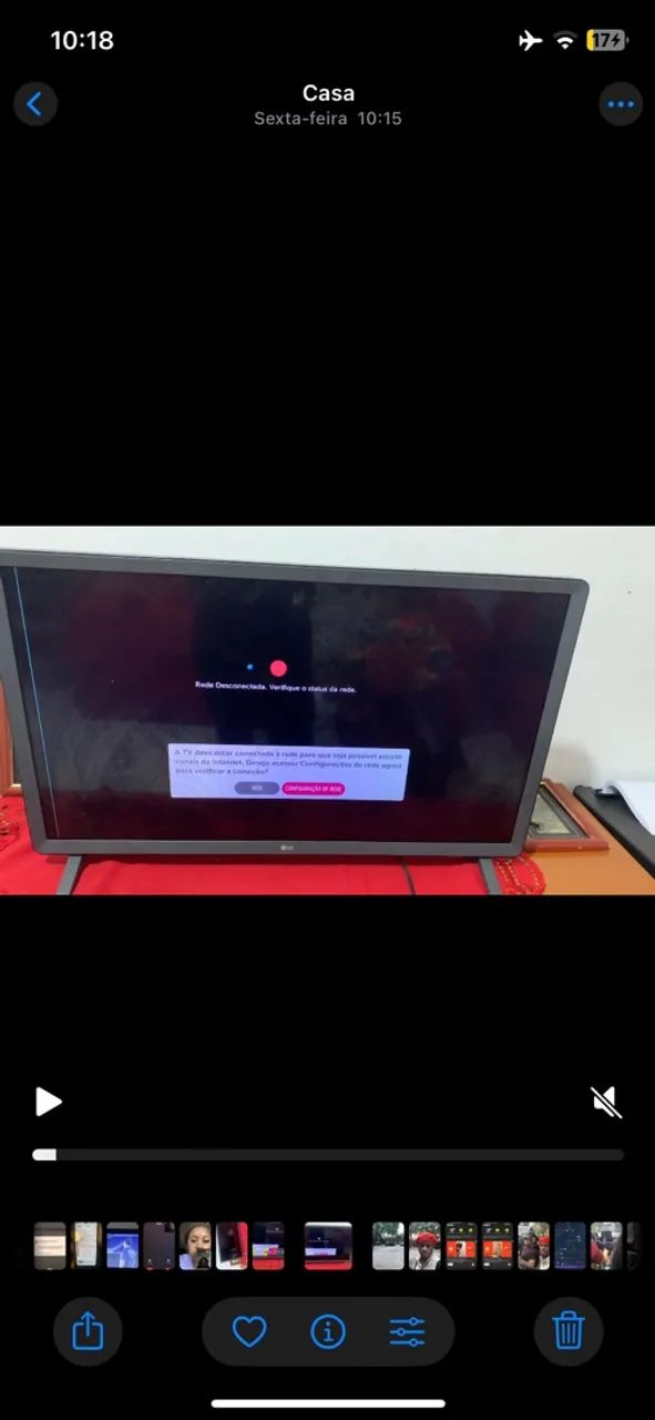 TV LG Smart 32 polegadas - Modelo 32LK615BPSB - Foto 5