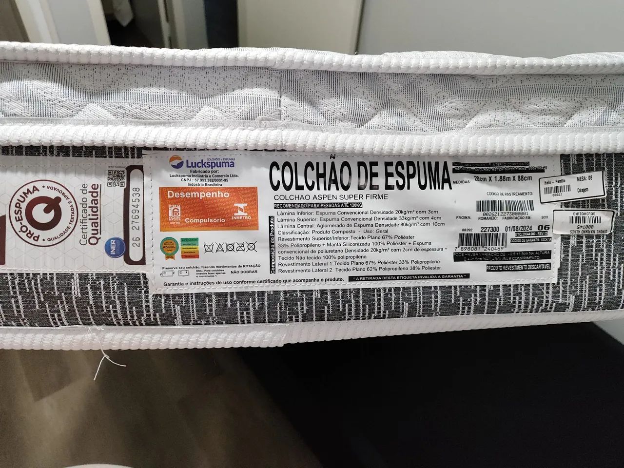 Cama e colchão box solteiro - Foto 3