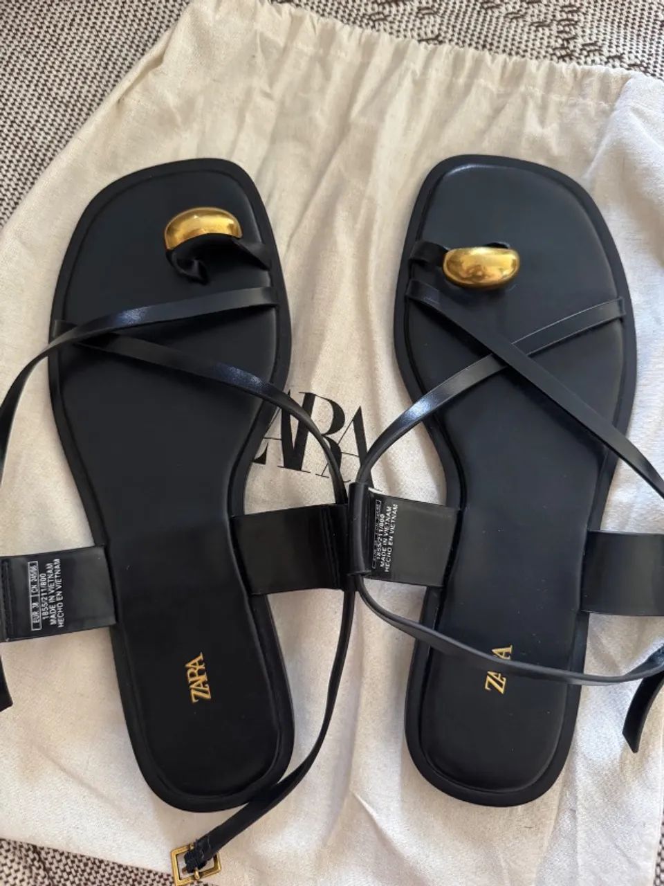 Rasteirinha Zara Nova 