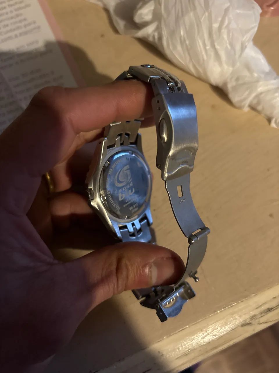 Relógio Fossil Blue BQ9165 - Foto 3