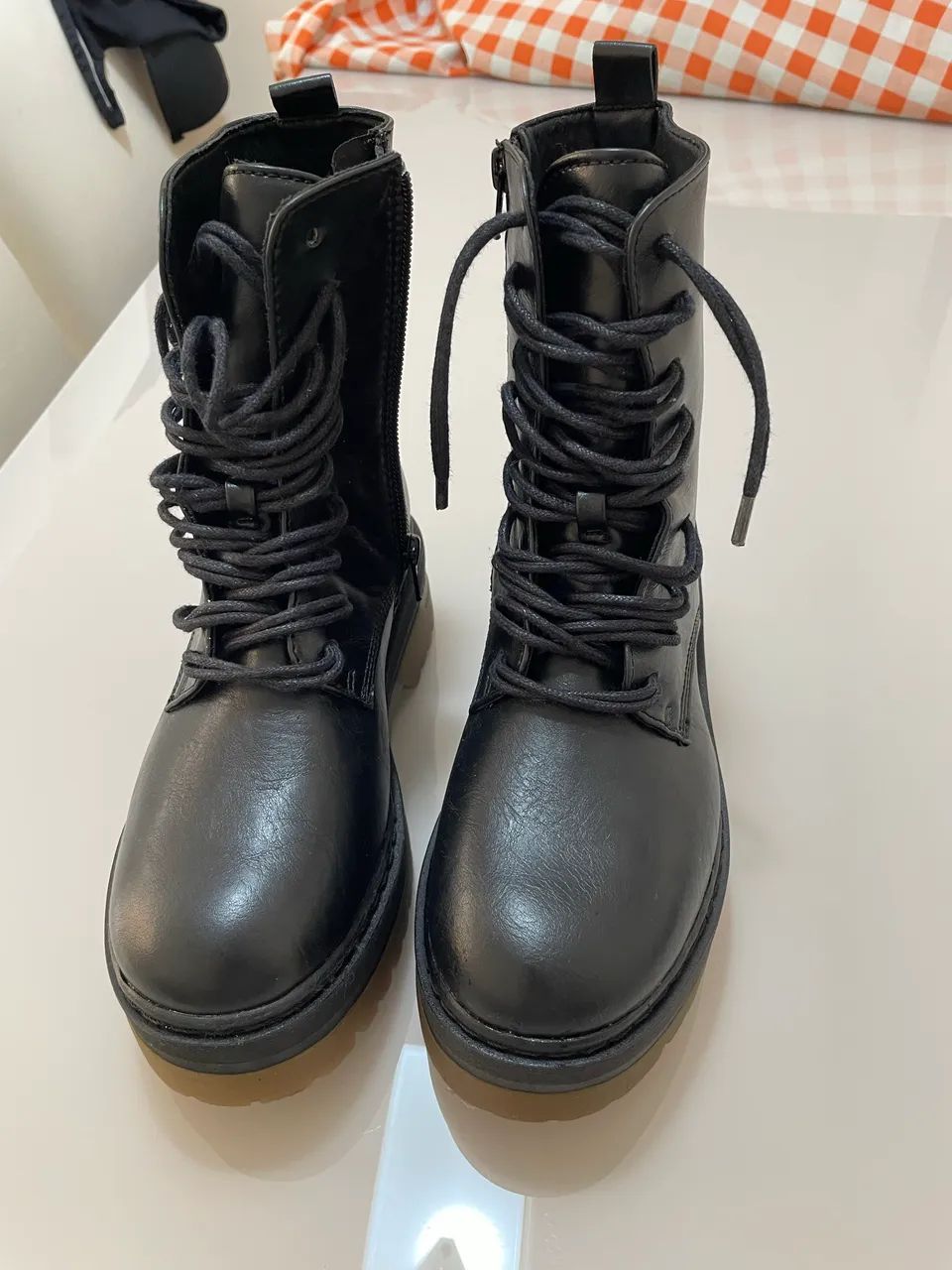 Bota estilo europeu premium 
