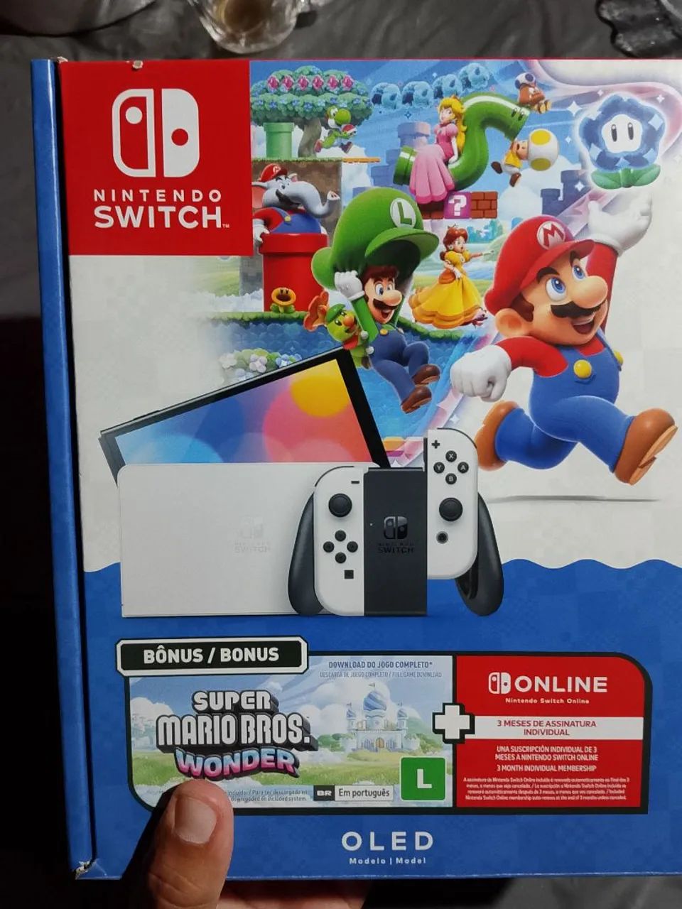 Nintendo switch OLED bloqueado 