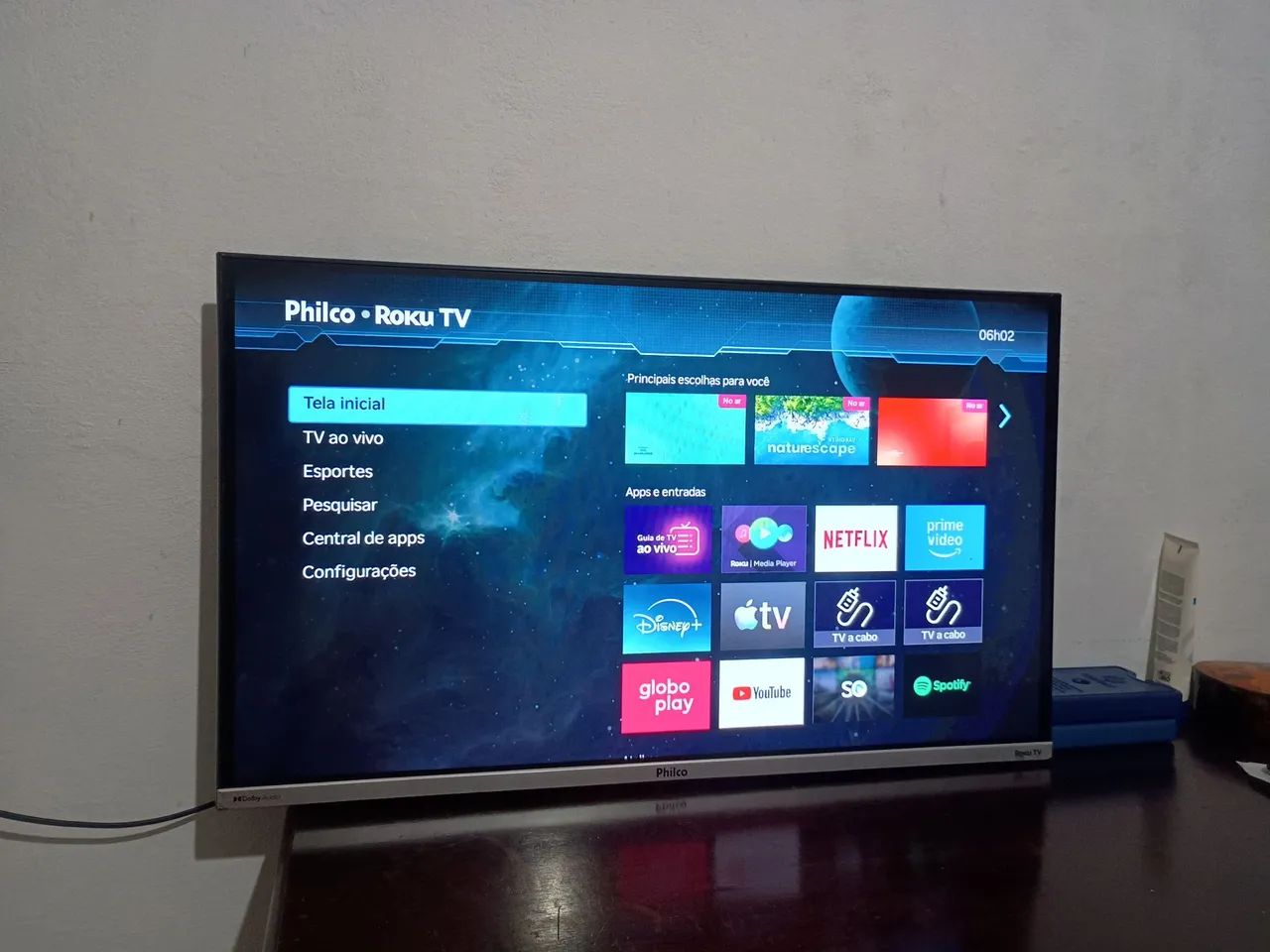 Tv smart 32 polegadas Philco roku - Foto 2